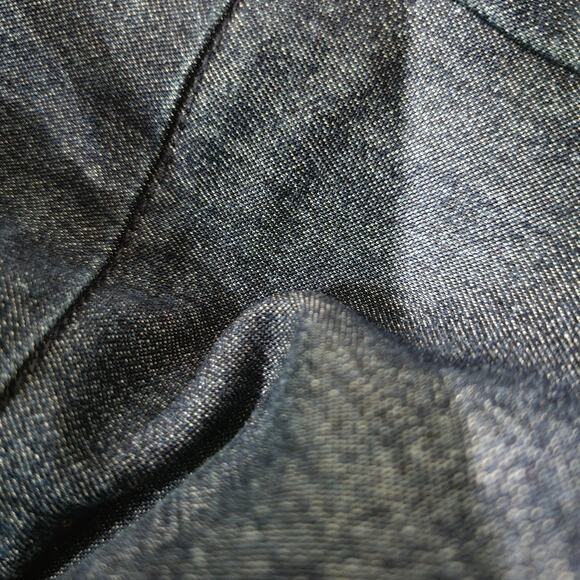 Vintage Guess Denim Dress Blue Jean Bodycon Pencil Halter Back Ties Size Small - Picture 12 of 15